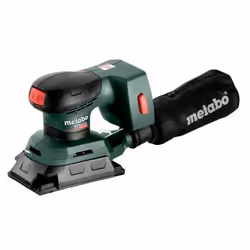 Metabo SM 18 LTX BL Ponceuse orbitale 10000 tr/min Noir, Vert, Rouge
