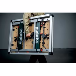 Metabo MWB 100 table de jardin Beige, Métallique Forme rectangulaire - Vue supplémentaire 5