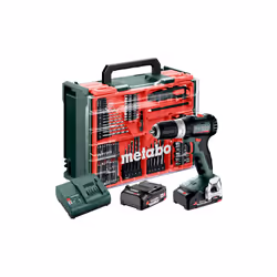 Metabo SB 18 L BL Set, Perceuse à poignée pistolet, Sans clé, Sans brosse, 1,3 cm, 1700 tr/min, 4 cm