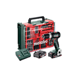 Metabo SB 18 L BL Set 1700 tr/min Sans clé 1,3 kg Noir, Vert, Rouge, Argent