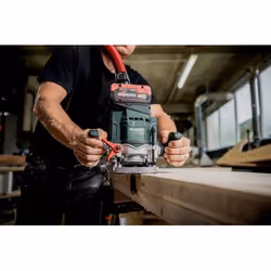 Metabo OFV 18 LTX BL 12 Noir, Vert, Acier inoxydable 25000 tr/min - Vue supplémentaire 4