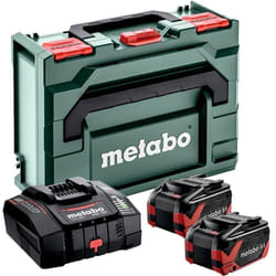 Metabo - Basic-Set 2 x LiHDX 8.0 Ah +mB