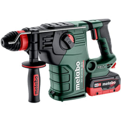 Metabo Marteau combiné sans fil KH 18 LTX BL 35 Q, 2x LIHD 5,5AH + chargeur en metaBOX 185 XL