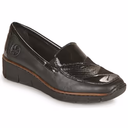 Mocassin Compensée Cuir Reker Lugano - 38