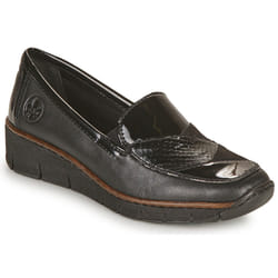 Mocassin Compensée Cuir Reker Lugano - 38
