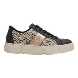 Baskets - RIEKER - N5910 - Cuir - Lacets - Plat