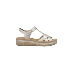 Sandale Compensée Cuir Rieker Massa