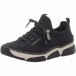 Sneaker Femme - RIEKER - 45973-00 - Confortable - Noir - A élastique