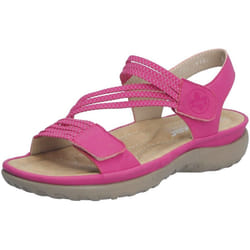 Sandales Rieker Femme Rose - RIEKER - 64870-31 - Scratch - Compensé - Basse