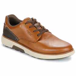 Basket Basse Cuir Rieker Clarino - Marron - Homme - Lacets - Plat