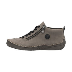 Chaussures basses Rieker Femme Gris - Sneaker confortable en similicuir - Montant jusquà la cheville