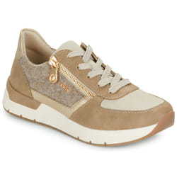 Baskets - RIEKER - 58902-64 - Femme - Similicuir et textile - Talon compensé