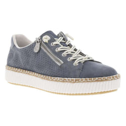 Basket Basse Cuir Rieker Sheepsuede