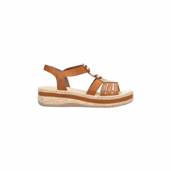Sandales à Élastiques Rieker Dollaro - Marron