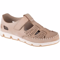 Chaussures Femme - RIEKER - 4995861 - Talon 5 cm - Lacets - Beige