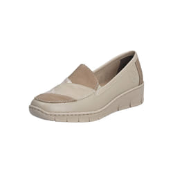 Mocassin Compensée Cuir Reker Lugano