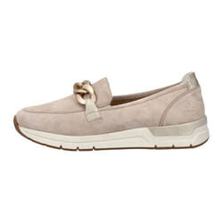 Mocassin Cuir Rieker Sheepsuede - Beige
