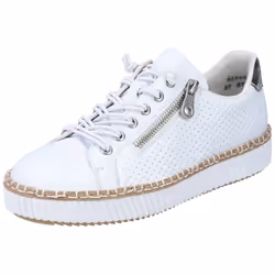Basket Basse Cuir Rieker Sheepsuede
