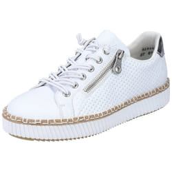 Basket Basse Cuir Rieker Sheepsuede