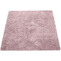 Paco Home - Tapis Poils Hauts Moelleux Moderne Shaggy Style Flokati Confortable Uni Rose 160x230 cm