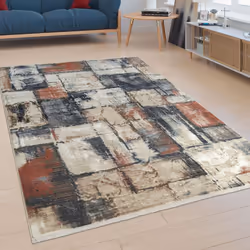 Les élégants tapis de cette collection affichent des motifs colorés abstraits ou d'inspiration orientale, ce qui rend ces mod ...