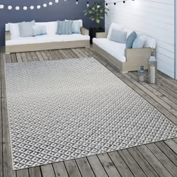 Confortables et ornés de motifs ethniques, ces tapis d'intérieur et d'extérieur apportent un look scandinave à votre terrasse ...