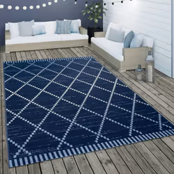 Confortables et ornés de motifs ethniques, ces tapis d'intérieur et d'extérieur apportent un look scandinave à votre terrasse ...