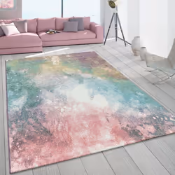 Extravagants et modernes, ces tapis frisé tendance rappellent des tableaux abstraits et artistiques, créant ainsi une atmosph ...