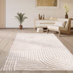 Grâce à ce tapis shaggy convivial, vous apportez une touche de confort dans votre intérieur, sans avoir à renoncer à une esth ...