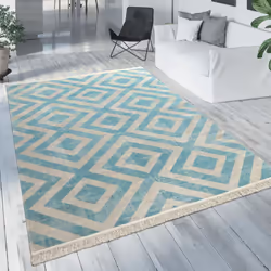Apportez un esprit scandinave sur votre balcon ou votre terrasse. Ces tapis d'intérieur et d'extérieur tendance donnent joyeu ...