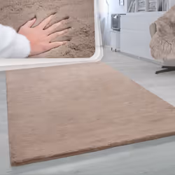 Apportez un confort exceptionnel dans votre pièce préférée;! Ces tapis douillets à poils longs incroyablement doux apportent  ...