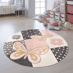 Attention, les animaux fantastiques entrent en piste;! Ces tapis ornés de licornes, d'ours, de zèbres et de papillons mettent ...