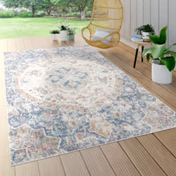 Pour une touche d'élégance sur votre terrasse ou votre balcon;: Extravagants et uniques, ces tapis d'extérieur transforment e ...