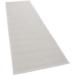 Paco Home - Tapis Extérieur Terrasse Et Balcon Tapis Cuisine Monochrome Moderne Crème Beige 80x150 cm