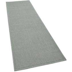 Paco Home - Tapis Extérieur Pour Terrasse Et Balcon Tapis Cuisine Monochrome Moderne Vert 60x100 cm