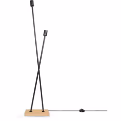 LE LUMINAIRE :Deux valent parfois mieux qu’une. Avec cette lampe de table ou ce lampadaire tendance, vous n’offrez pas une, m ...