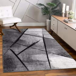 Description générale Ce tapis de designer ajoute une touche moderne et chaleureuse à votre intérieur. Avec une variété de com ...
