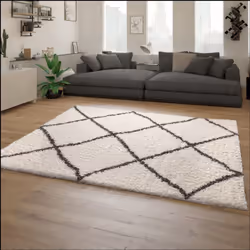 Les tapis à longs poils modernes enthousiasment avec designs minimalistes dans des couleurs décentes. Ce sont ainsi de vérita ...