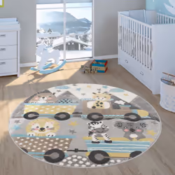 Ajoutez une touche d’harmonie et créez une ambiance ludique dans la chambre de vos enfants ! Ces adorables tapis colorés pour ...