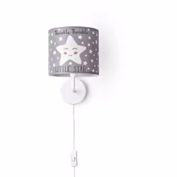 LE LUMINAIRE :Faites apparaître des étoiles ou des nuages doux et cotonneux dans la chambre de votre enfant. En applique ou e ...
