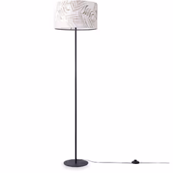 LE LUMINAIRE :avec son allure estivale et ses couleurs claires discrètes, ce lampadaire tendance vous séduira aussi bien comm ...