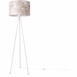 LE LUMINAIRE :avec son allure estivale et ses couleurs claires discrètes, ce lampadaire tendance vous séduira aussi bien comm ...