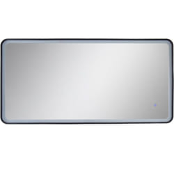 Paco Home - Miroir Maquillage Avec Éclairage Salle De Bain Éclairage Indirect Type 10, Rectangulaire (120x60 cm)