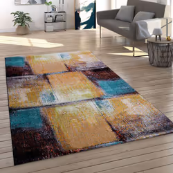 Apportez la galerie directement dans votre salon. Les élégants tapis de cette collection ressemblent à des peintures à l'huil ...