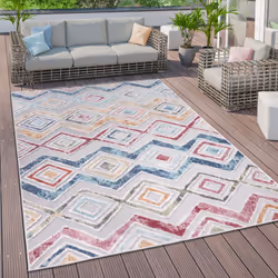 Couleurs saturées et designs clairs : découvrez votre demeure sous un nouveau jour. Ces tapis tendance à poils ras créent une ...