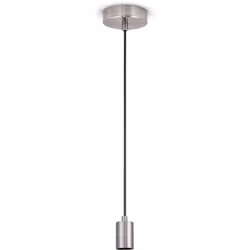 LES LUMINAIRES : Il est souvent difficile de trouver un luminaire assorti à son nouvel abat-jour en tissu. Avec ces suspensio ...