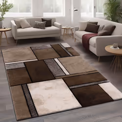 Vous voulez mettre une touche de modernité dans votre salon, votre chambre, votre cuisine ou votre couloir ? Alors ce tapis d ...