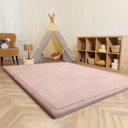 Paco Home - Tapis Chambre Enfant Bebe Fille Garcon Moelleux Antidérapant Moderne Pink, 100x200 cm