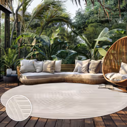 Description générale Transformez votre espace en une oasis de bien-être avec ces élégants tapis d’intérieur et d’extérieur. C ...