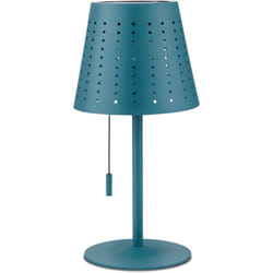 Paco Home - Lampadaire Intérieur Extérieur Batterie Jardin Terrasse Rechargeable Bleu, Lampe De Table 2 (Batterie Rechargeable)